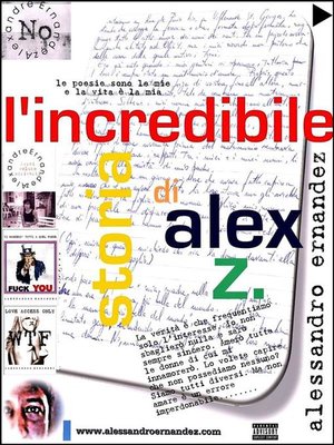 cover image of L'incredibile storia di Alex Z.